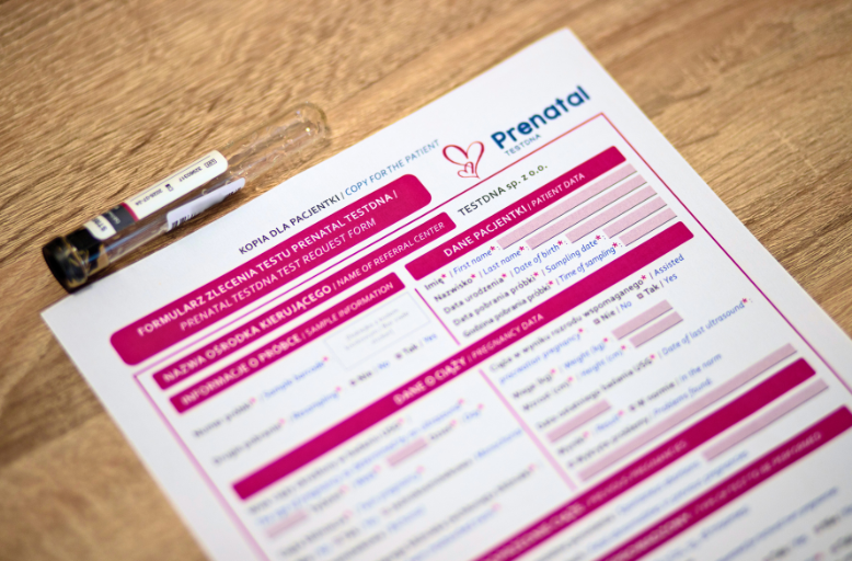 formularz FeliaTest (dawniej Prenatal testDNA)